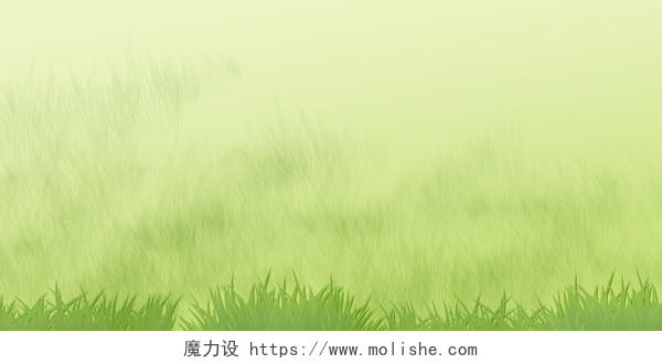 绿色简约风颜色渐变草坪展板背景绿色底纹